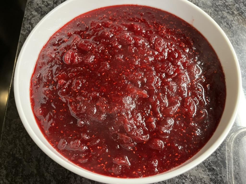 Cranberry sauce